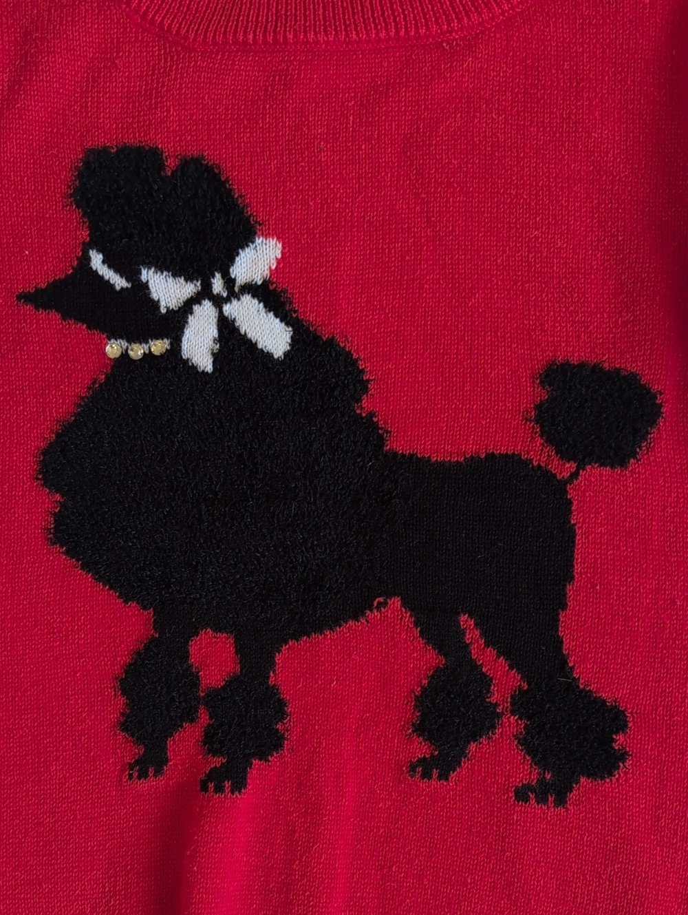 Joe Fresh The Childrens Place Girls 4T Sweater Blouse Bundle Poodle Frenchie Lot - Picture 11 of 12